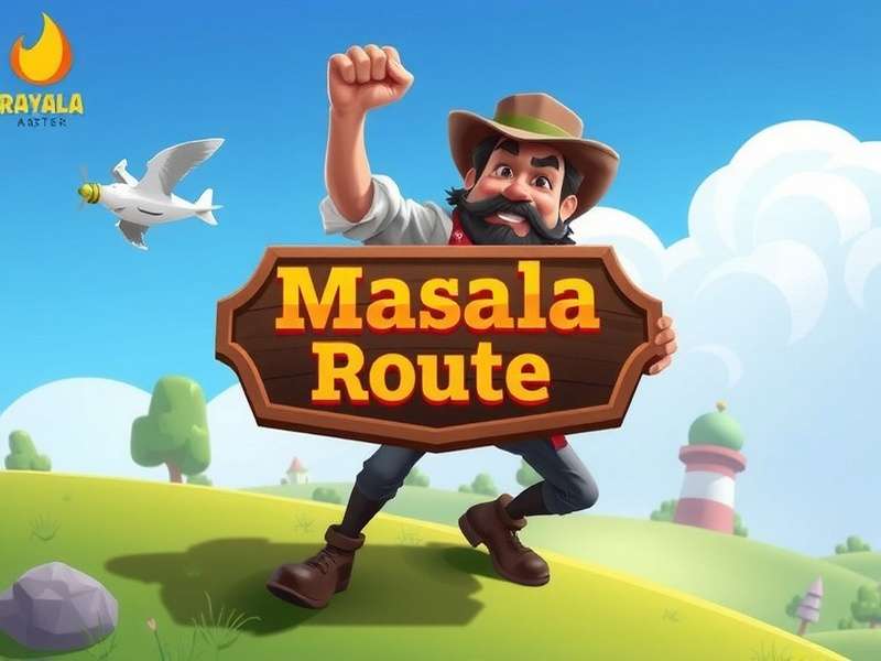 Masala Route Master - Explore India Like Never Before Masala Route Master Game Banner